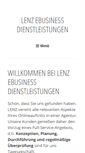 Mobile Screenshot of lenz.de