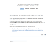 Tablet Screenshot of lenz.de